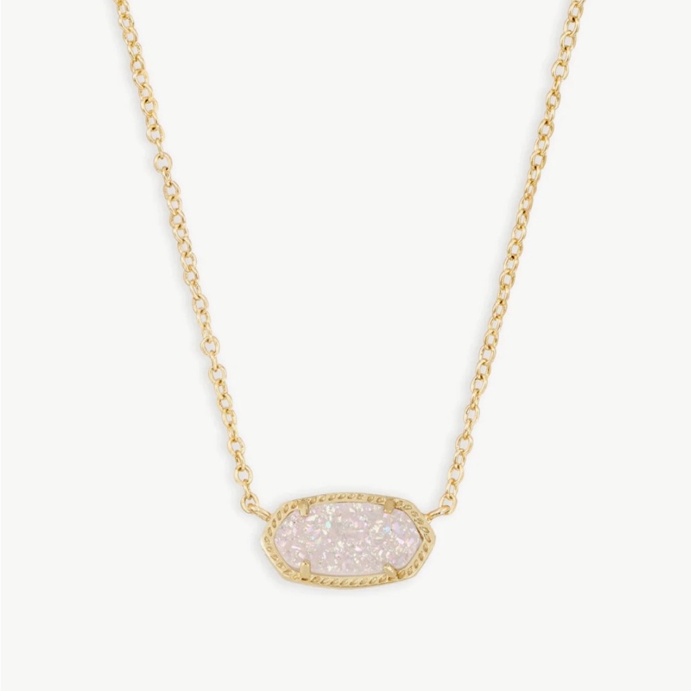 Kendra Scott Gold Iridescent Elisa necklace. Worn twice